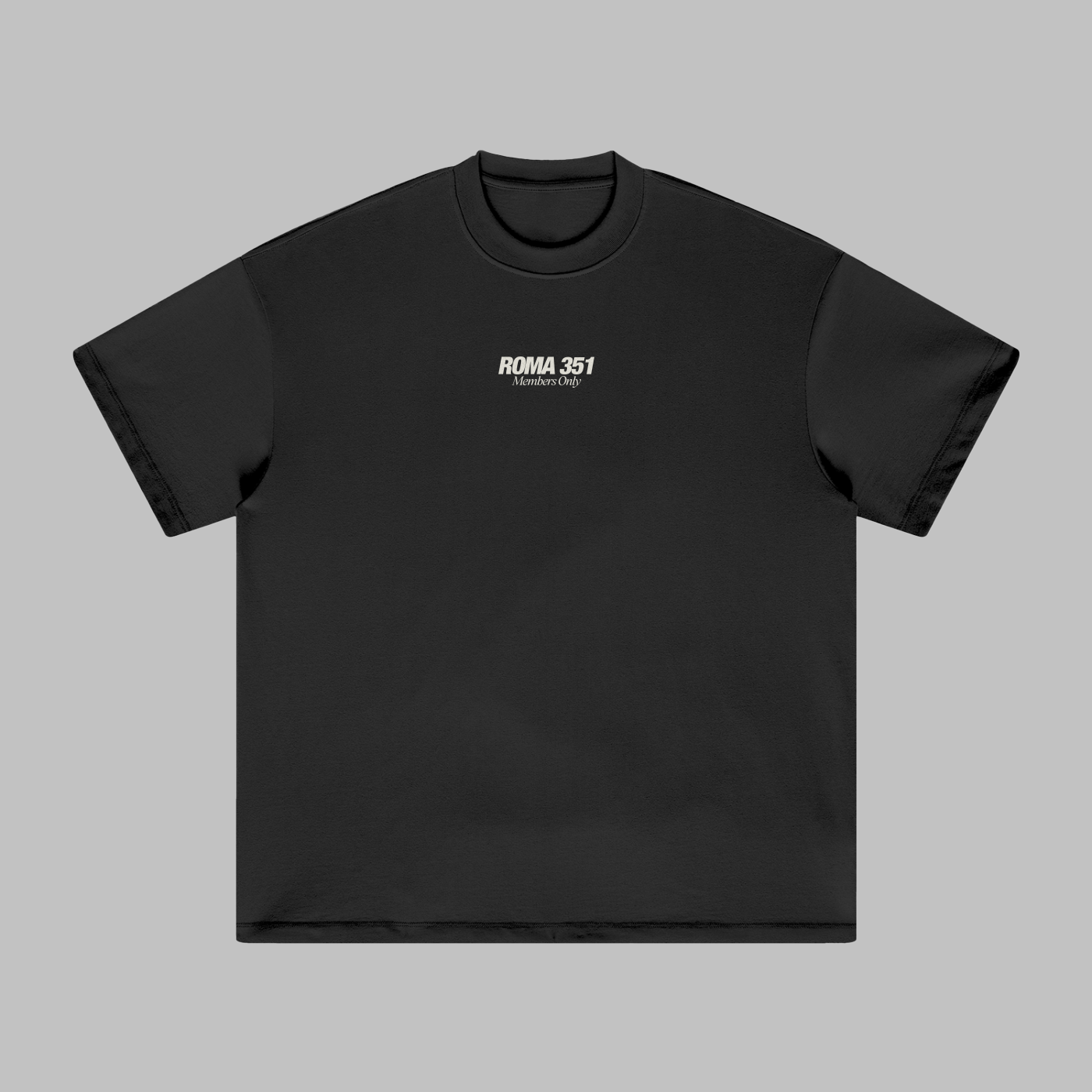 "Heaven Sent" Oversized Tee - Black