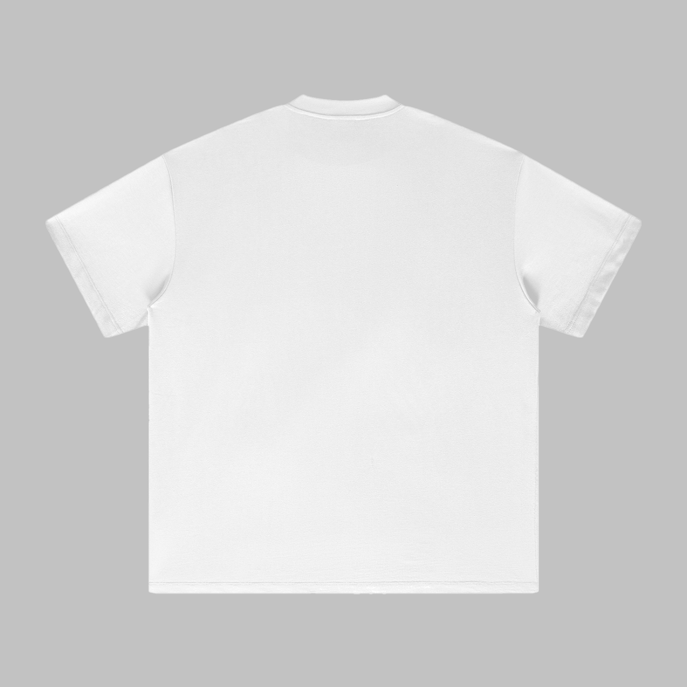 "Artwear" Oversized Tee | Statement Edition - White (Green)